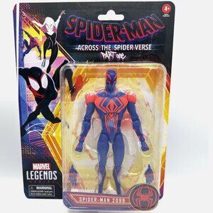 Spider-Man Across The Spider-Verse Marvel Legends Spider-Man 2099 Figure New!